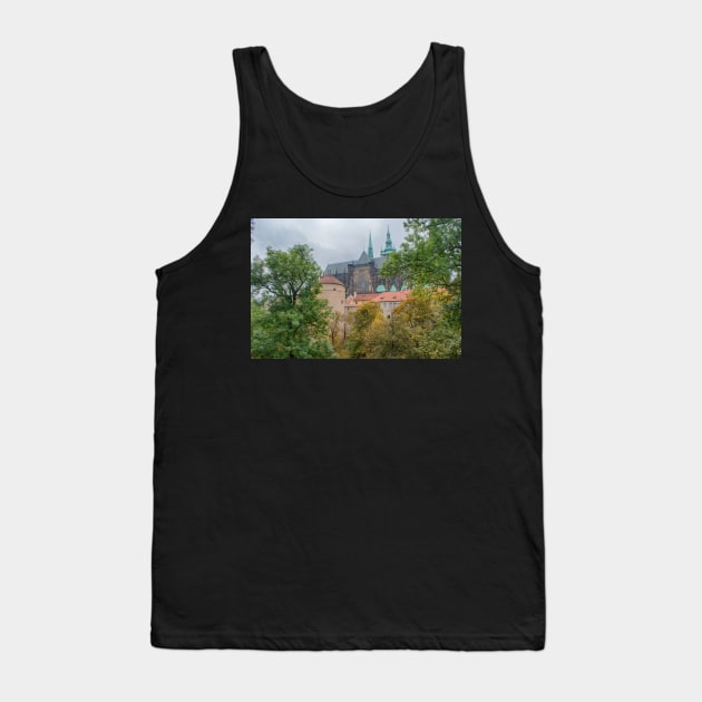 Prague Castle from the Lower Garden Tank Top by Imagery